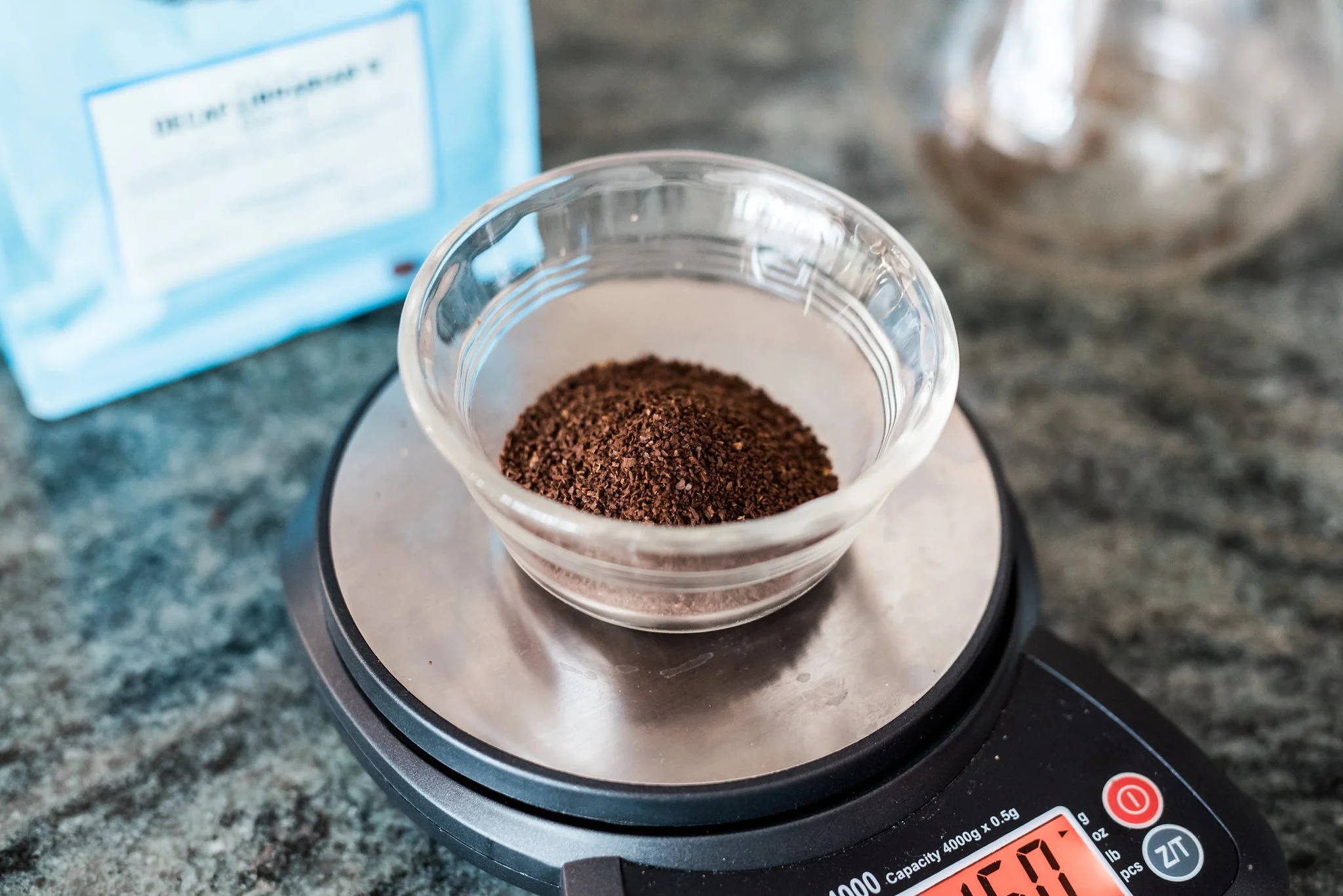 Once the beans are ground, you then will place the coffee in the filter and take the boiled water and pour slowly over the grounds. After the correct amount of water is poured it is complete and ready to enjoy.