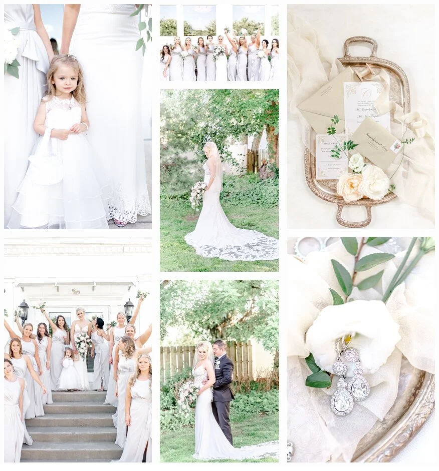  Heather and Jack were surrounded by so many of their closest friends and family where they celebrated a beautiful sunny wedding day at  Warrington Country Club.  I loved the beautiful lace on Heather’s spectacular wedding gown created by  Enzoani Designs.  See full  blog post  here! 