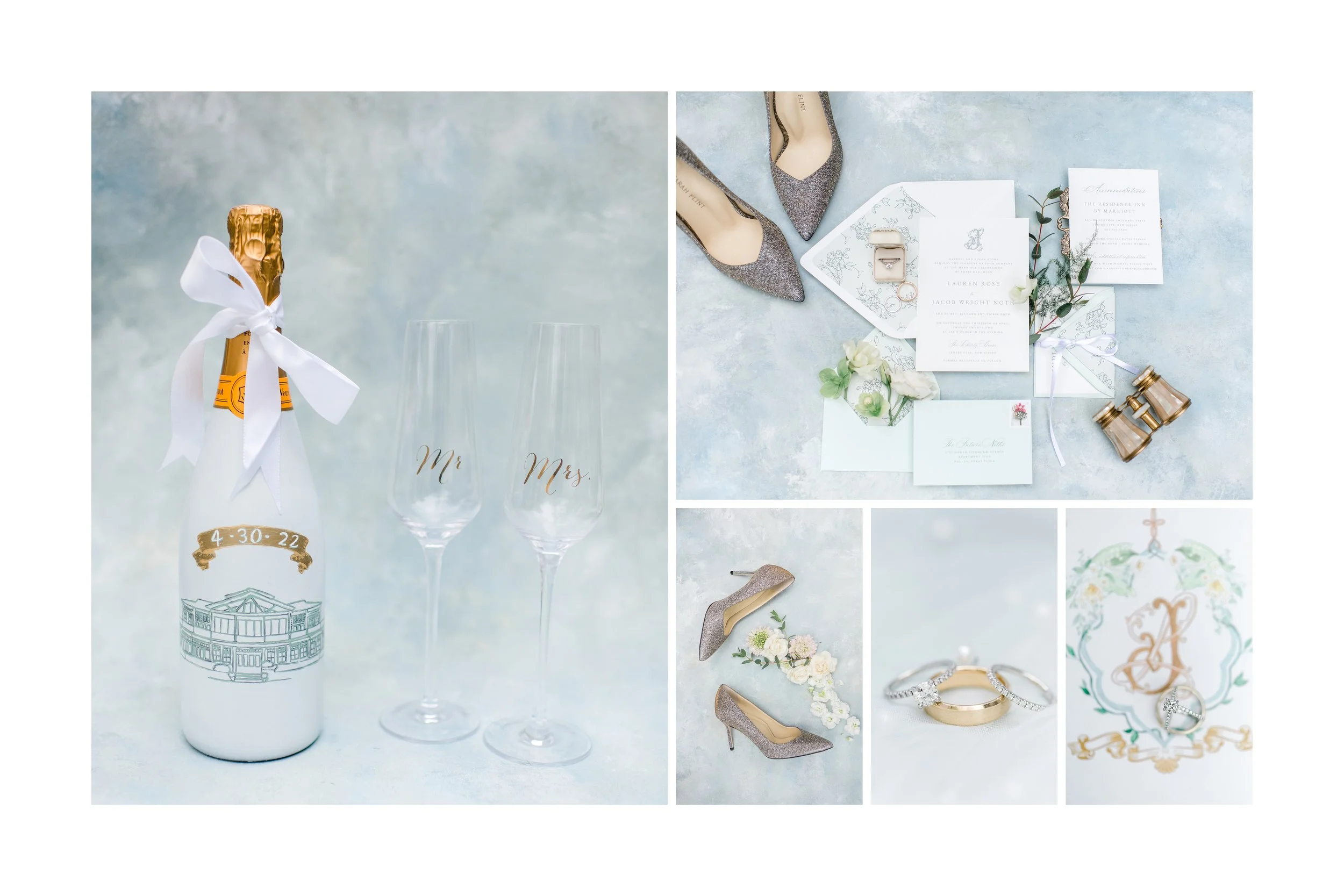 Girls getting ready - 1 spread (4-5 photos)